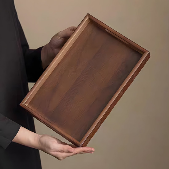 Wooden Tray Set 3 Pcs